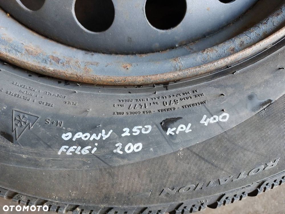 FELGI STALOWE 3 SZT 5x98 7Jx16 ET27 FI58,1 PEUGEOT 807 - 2