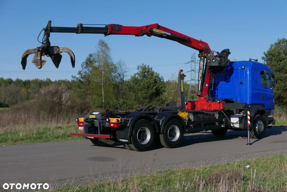 Scania R 380 6X4 RESOR DŹWIG PALFINGER BLOKADA MOSTÓW MANUAL DO ZŁOMU - 3