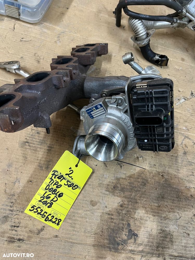 Turbina fiat doblo tipo 1.6 diesel 2018 - 4