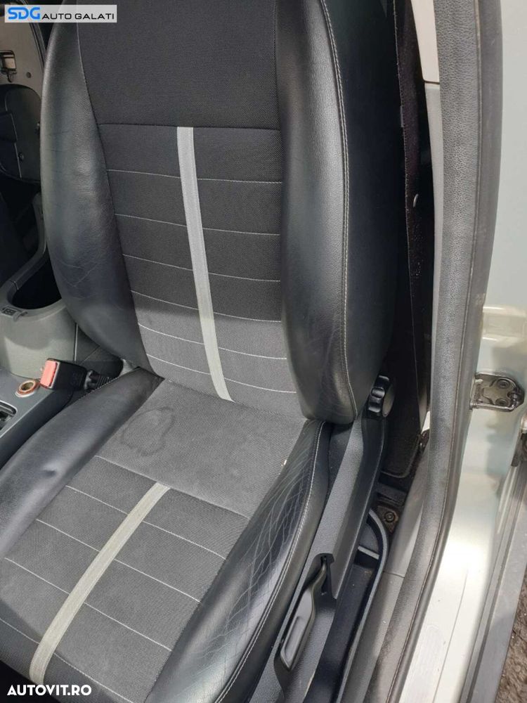 Interior Semipiele Semi Piele Scaun Scaune Fata Stanga Dreapta si Bancheta cu Spatar Ford Kuga 1 2008 - 2013 [C7797] - 2