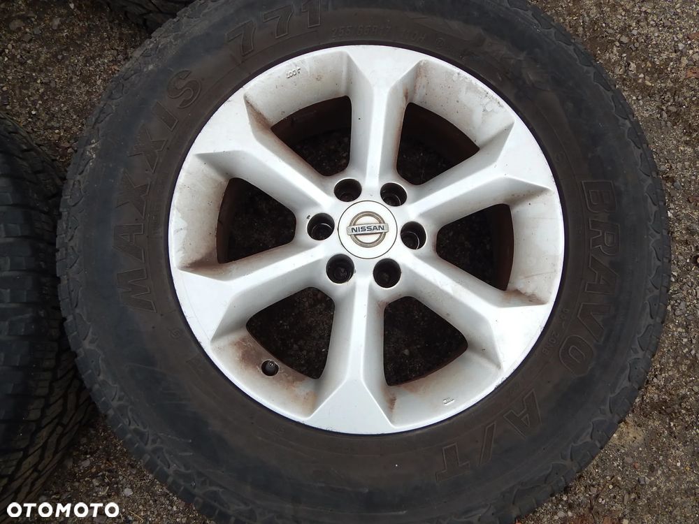 Felga aluminiowa alufelga R17 17 Nissan Navara D40 Pathfinder R51 05-14 Łuków części - 2