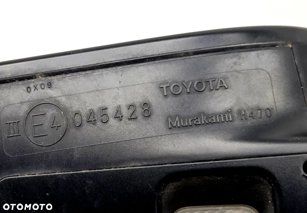 Lusterko zewnętrzne lewe Toyota Rav 4 XA40 12pin europa E4045428 - 6