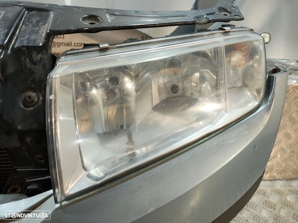 FRENTE COMPLETA SKODA FABIA 1 I MK1 6Y CAPOT PARACHOQUES GUARDA-LAMAS OTICAS RADIADOR VENTILADOR FRENTE FIBRA REFORÇO - 7