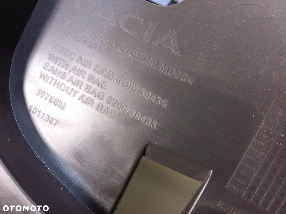 DUSTER I 10-13 DESKA KONSOLA PODUSZKI PASY EU KPL - 5