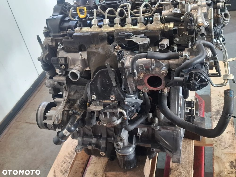 Silnik kompletny Mazda III 2015 rok 2,2D Skyactiv 71 tys przebieg nr SH01 - 4