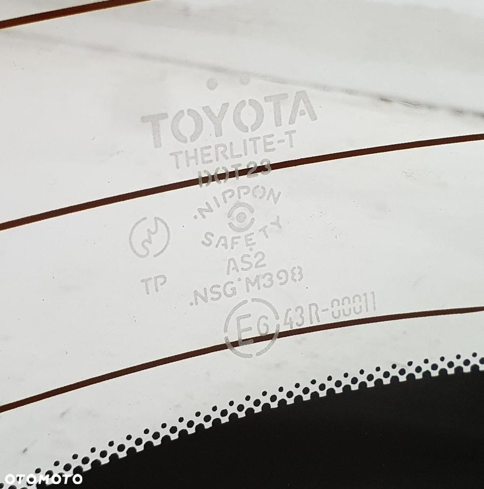 SZYBA TYŁ TYLNA TOYOTA MR2 II SW20 - 3
