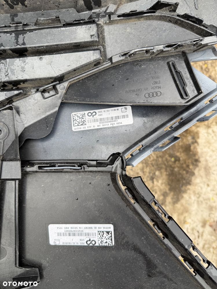 AUDI Q4 E-TRON ZDERZAK GRILL SPOJLER KRATK PRZÓD 89A853651B 89A807725A - 3