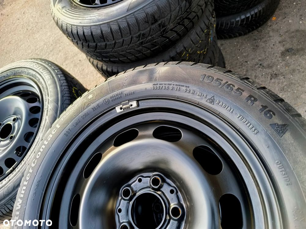5x112 Felgi Stalowe Stal 16 Koła Zimowe Zima BMW Seria 2 F45 F46 Gran Tourer Active Tourer MERCEDES C KLASA W205 Legnica ALU-RAD 195/65 TPMS 7,5mm - 5