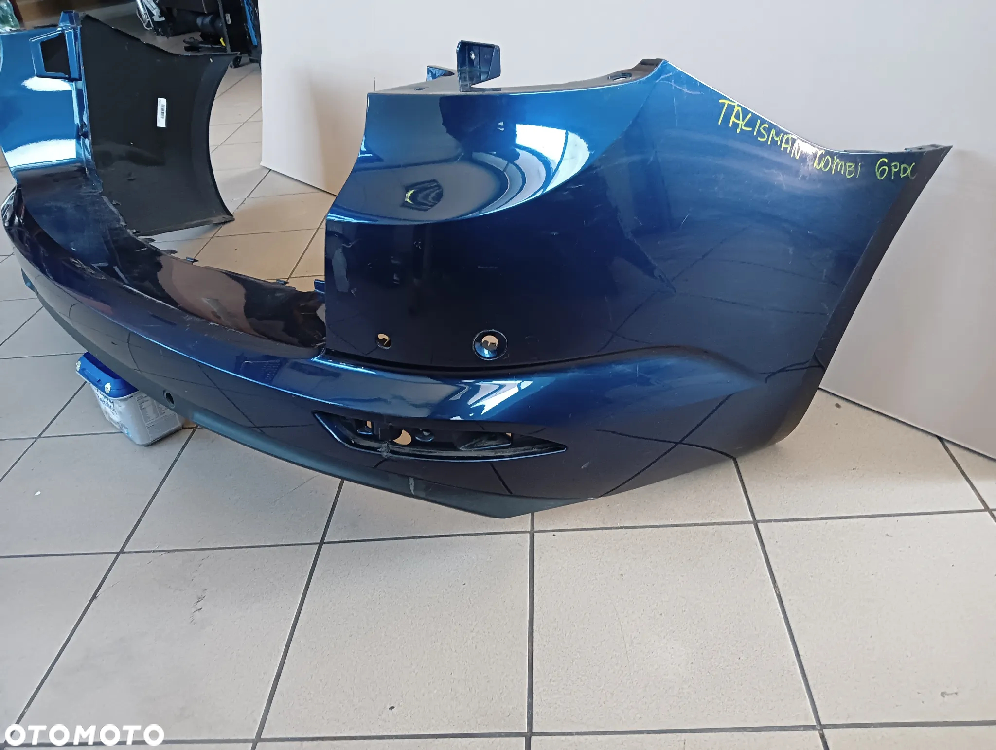 RENAULT TALISMAN kombi ZDERZAK TYŁ 6PDC - 2