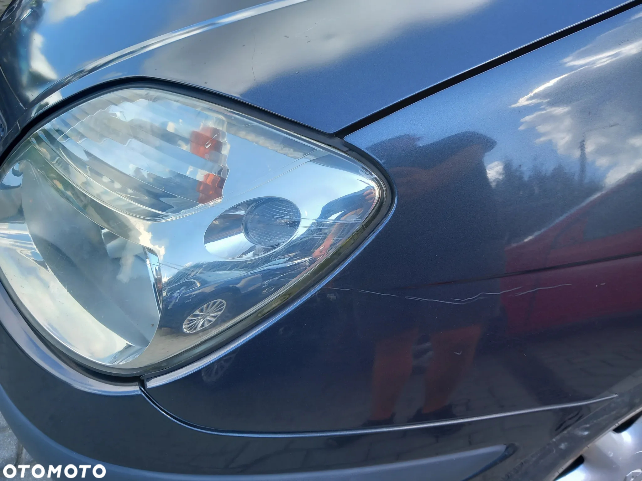 RENAULT SCENIC I BŁOTNIK LEWY PRZEDNI LWY PRZÓD KOLOR: TEB66 - 2