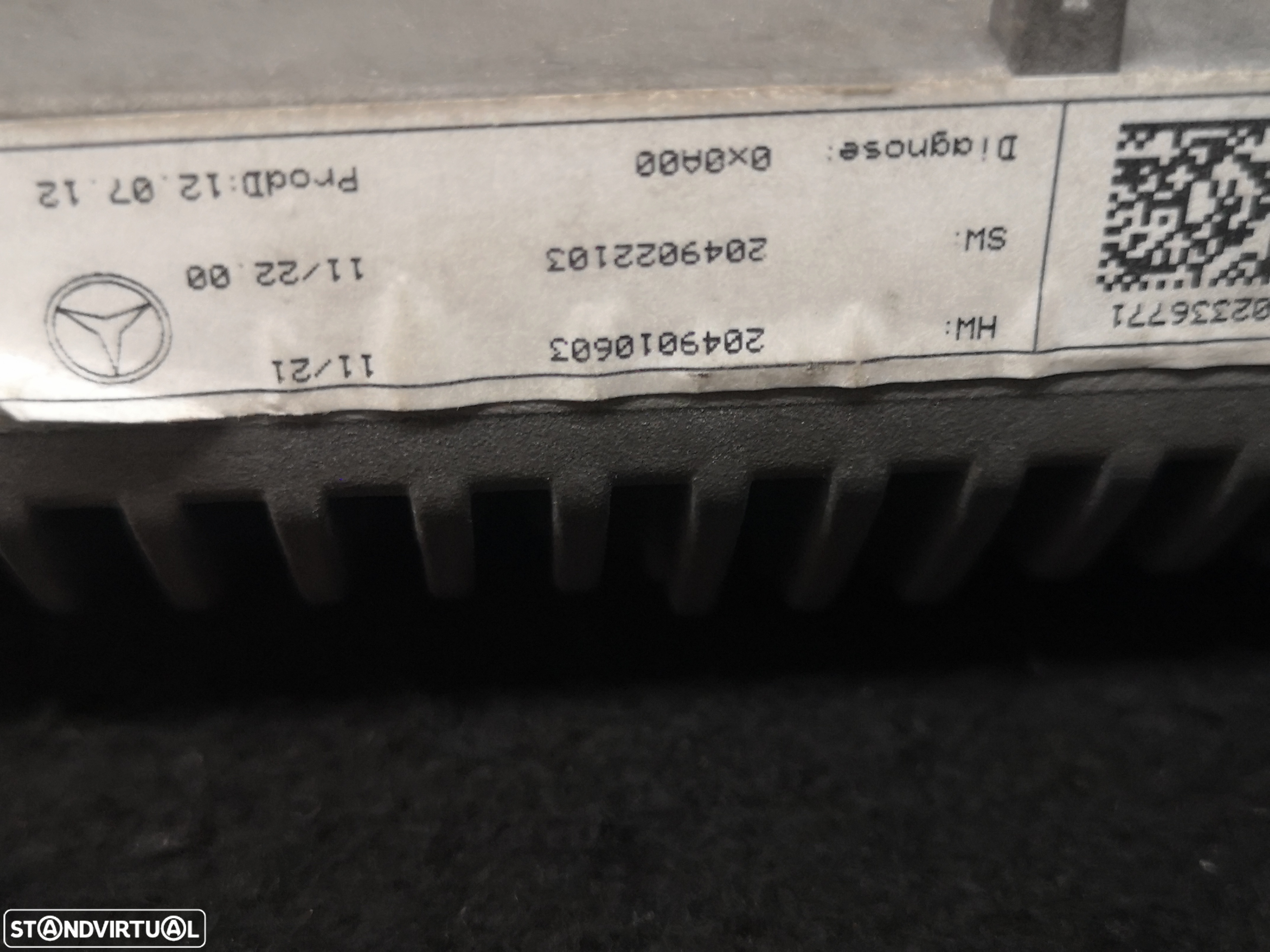 Ecrã Ecran gps media  Mercedes w204 class C 2011-2014 - 4