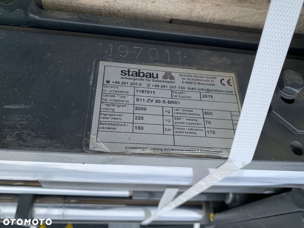 Pozycjoner wideł Stabau S11-ZV 20-S-BR01 ID OS1656SLO - 4