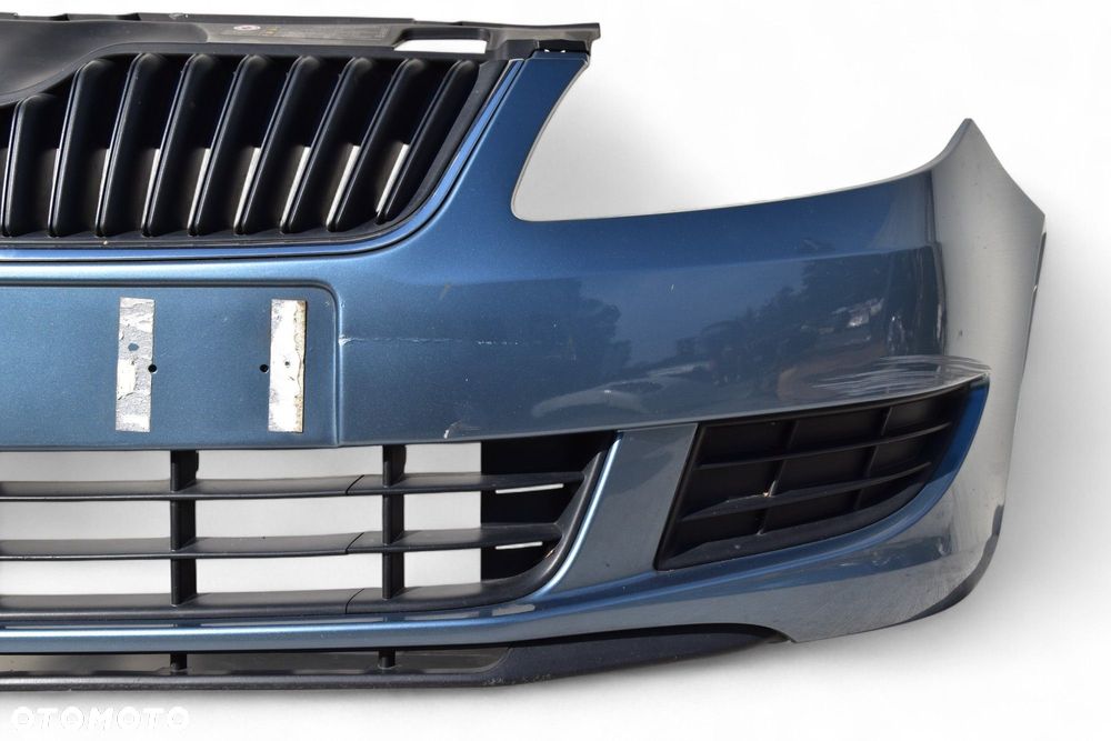 Zderzak Przód SKODA FABIA II Lift Kod lakieru: 9154 - 4