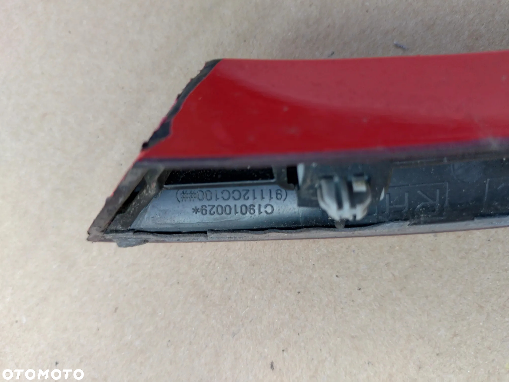 SUBARU BRZ 91112CC000 WLOT NAKŁADKA KRATKA LISTWA NA BŁOTNIK PRAWA ORYGINAŁ! - 6
