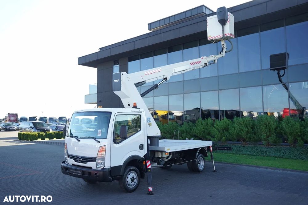 Nissan CABSTAR / ELEVATOR DE 20 DE METRI / GSR E200TE4 / DUBLU / CAPACITATE DE RIDICARE - 200 kg / 4 STABILIZATOARE / - 2