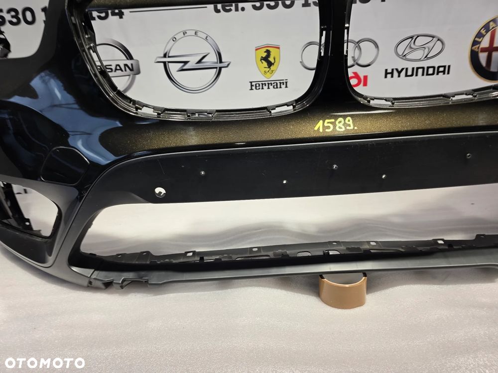 BMW X1 F48 15- ZDERZAK PRZEDNI PRZÓD NA 6xPDC , BEZ SPRYSKÓW , NR 51117354815 / 7354815 , NR AUKCJI NZ1589 - 12