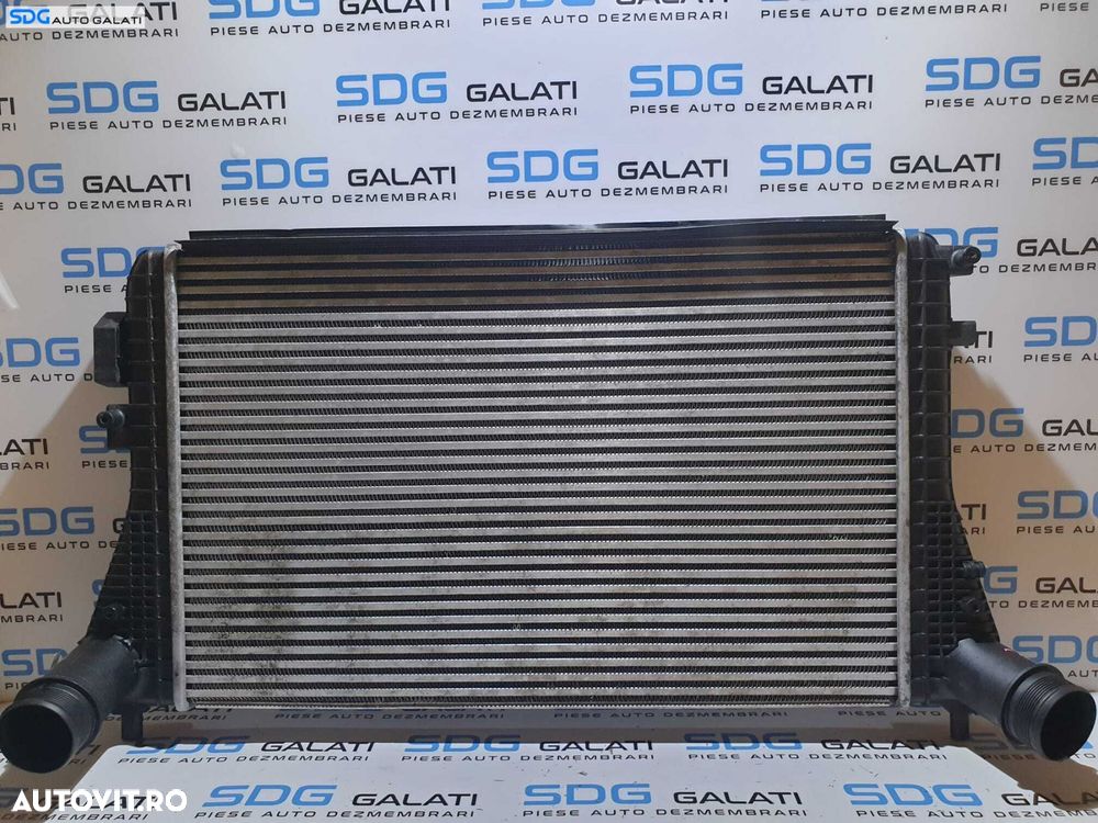 Radiator Intercooler Volkswagen Golf 6 2.0 TDI CBAA CBAB CBDC CBBB CFFA CFFB CLCA CBDB CBDA CFHB CFHC CFGB 2008 - 2016 Cod 1K0145803AS - 3