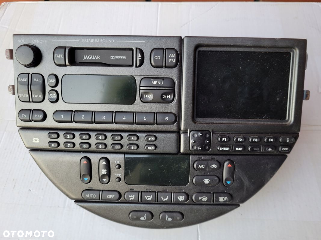 JAGUAR S-TYPE RADIO PANEL NAWIEWU XR8F18K876-AJLGR - 5