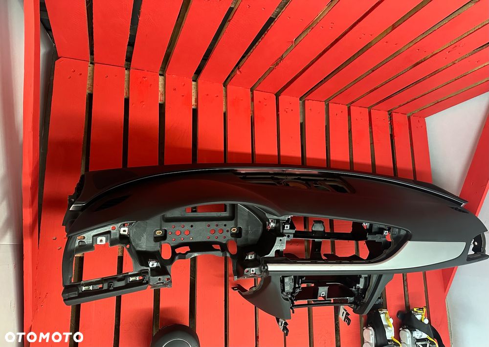 AUDI A6 C7  A6C7 DESKA ROZDZIELCZA konsola kokpit pulpit poduszki airbag pasy KOMPLET ORYGINALNY - 3