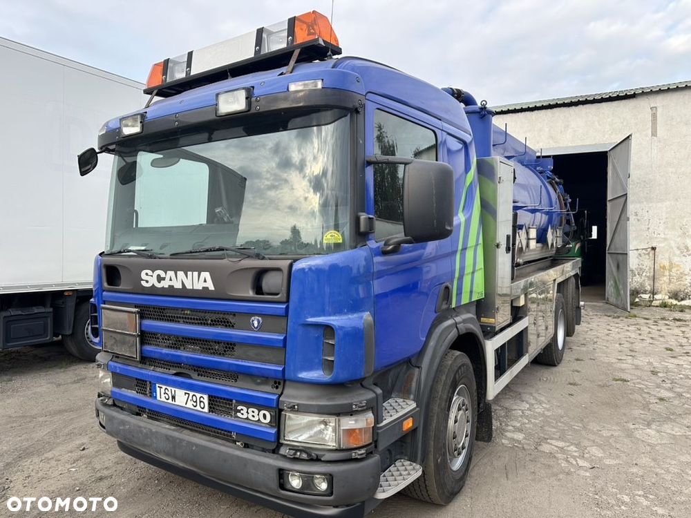 Scania P380 WUKO Asenizacja Szambiarka 14 tys L Wywrotka - 9