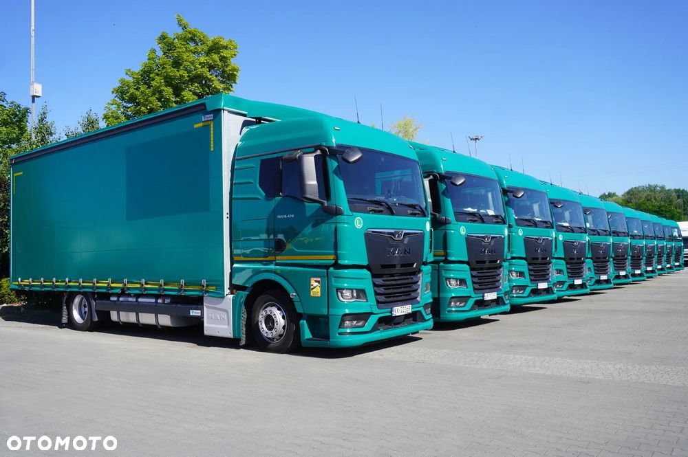 MAN TGX 18.470 / 2022 / Firanka 19 EPAL / Retarder / 15 sztuk - 5