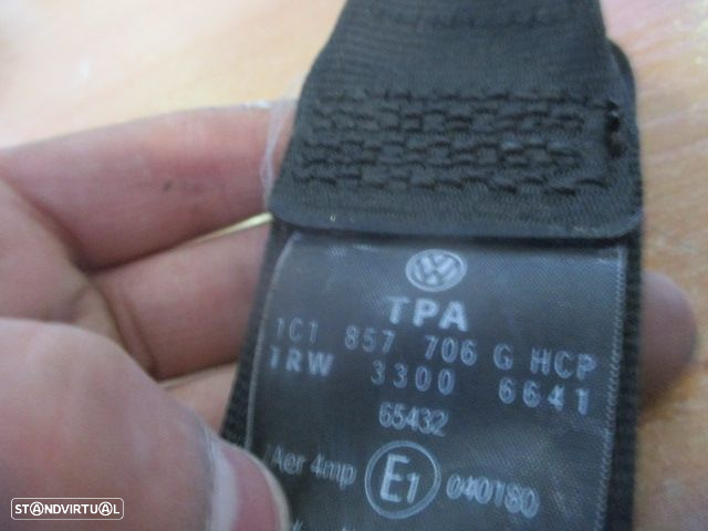 Pre-Tensor 1C1857706g VW NEW BEETLE 1999 2.0 I 115CV 3P PRETO Fd - 3