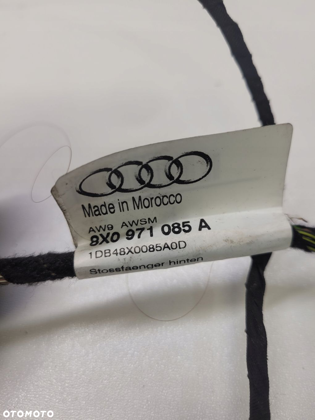 WIĄZKA PDC CZUJNIKÓW TYŁ AUDI A1 8X 8X0971085A - 4