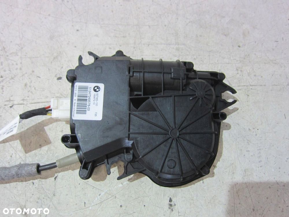 BMW X3 F25 ZAMEK DOCIĄG KLAPY BAGAŻNIKA 7249578 NAPĘD 51247249578 - 3