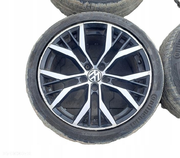 vw golf vii 5g gtd koła felgi opony lato 6mm 235/45/18r 5g0601025 santiago - 2