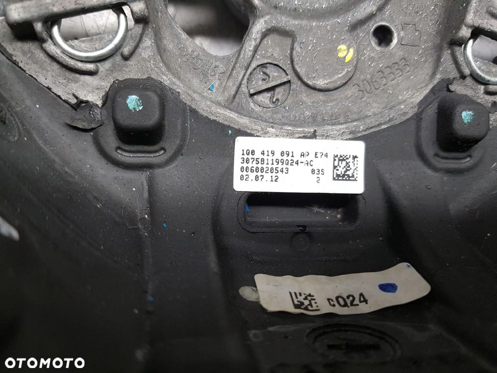 VW GOLF VI 08-13r PASSAT B7 KIEROWNICA SKÓRZANA - 9