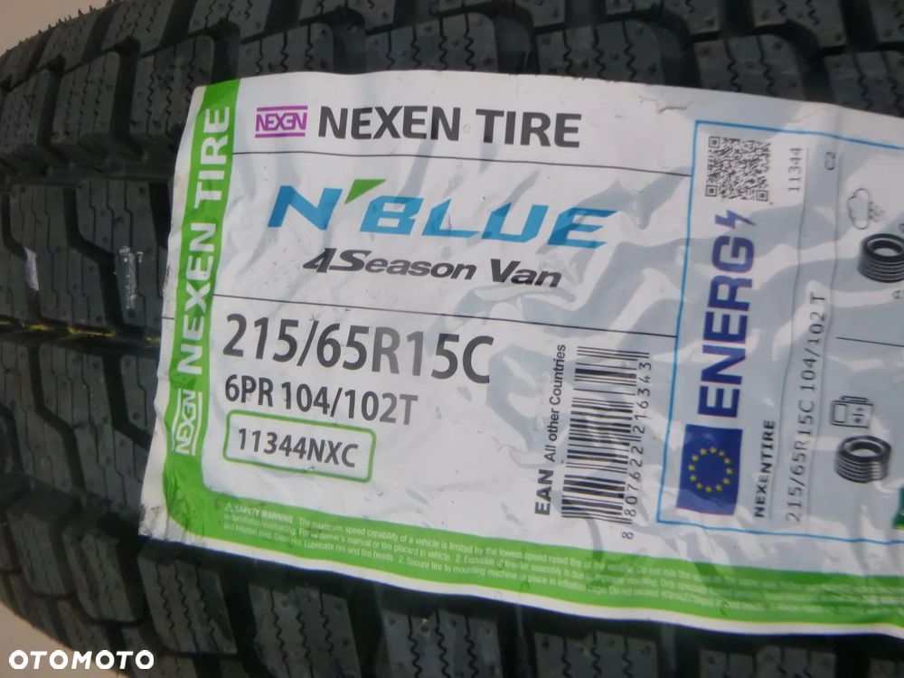 nowa opona całoroczna 215/65 r15C nexen n blue 4season van 6pr 104/102T - 4