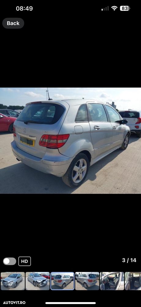 Dezmembrez mercedes b class 2.0 automat w245 - 8