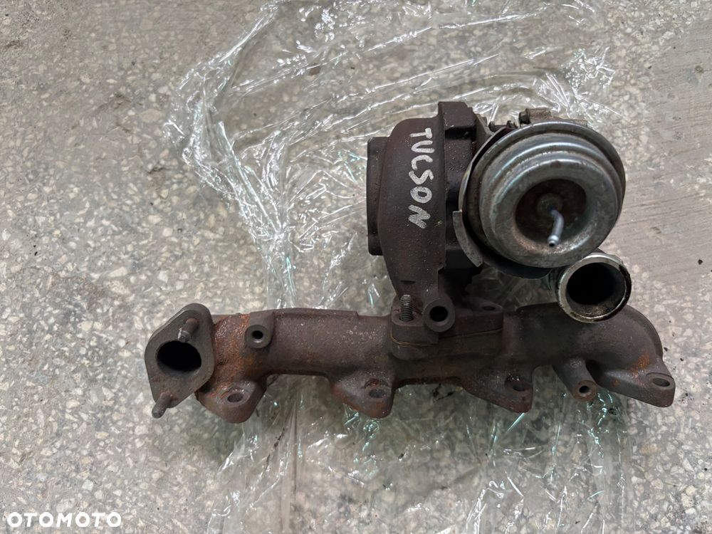turbosprężarka z kolektorem wydechowym do samochodu Hyundai Tucson - 2