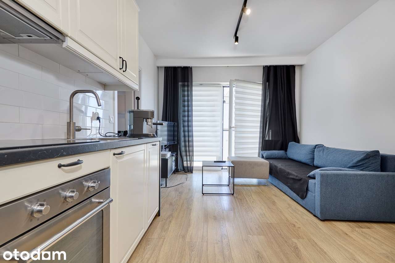 2 pokoje z balkonem i parkingiem | Wiertnicza | 34 m²
