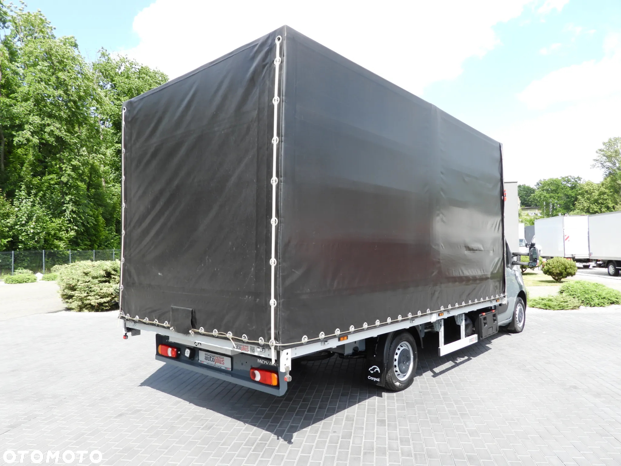 Opel MOVANO  PLANDEKA 12 PALET WEBASTO TEMPOMAT NAWIGACJA LEDY PNEUMATYKA KLIMATYZACJA 165KM [ 269538 ] - 4