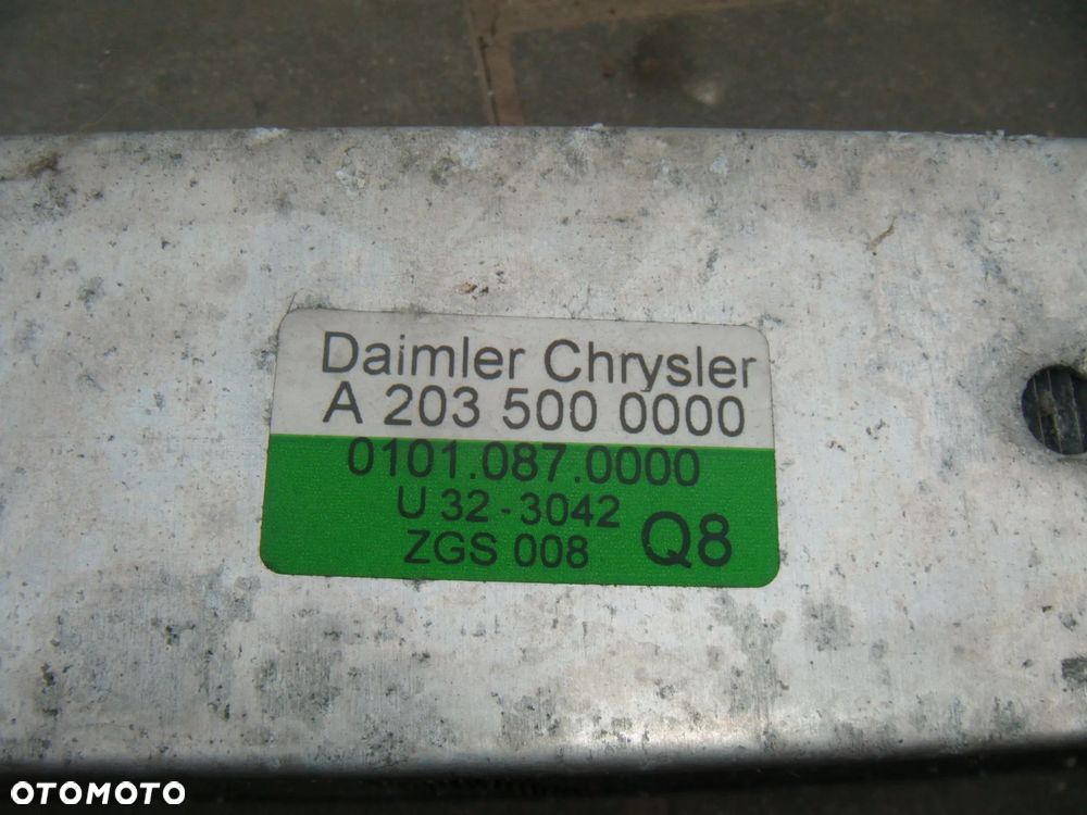 mercedes w203 1.8K intercooler a2035000000 - 4
