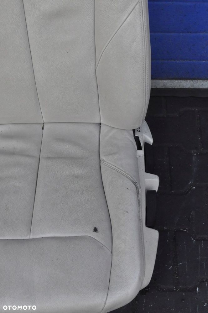 BMW 1 F20 PRZEKŁADKA WNĘTRZA FOTELE BIAŁA SKÓRA KANAPA - 7