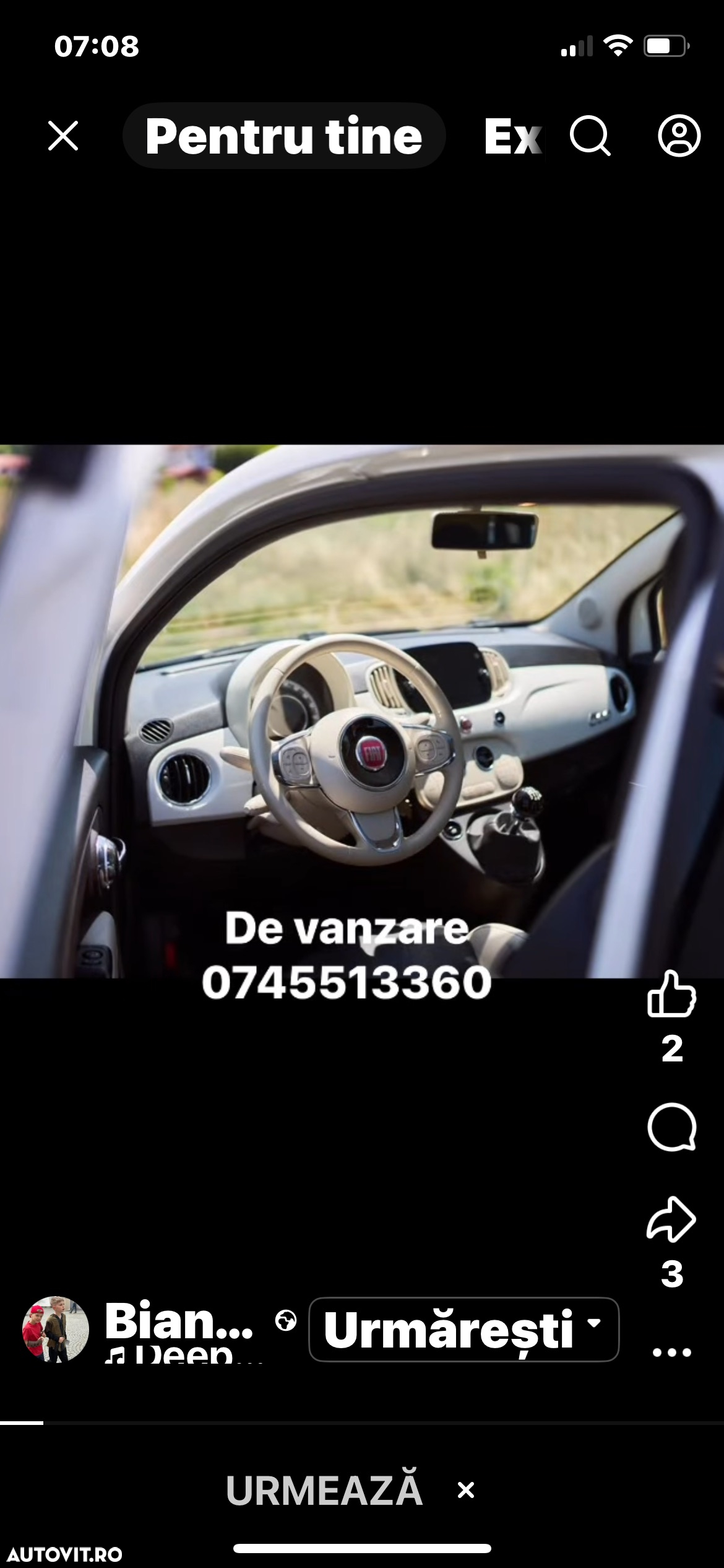 Fiat 500 Cabrio MHEV 1.0 Dolcevita - 3