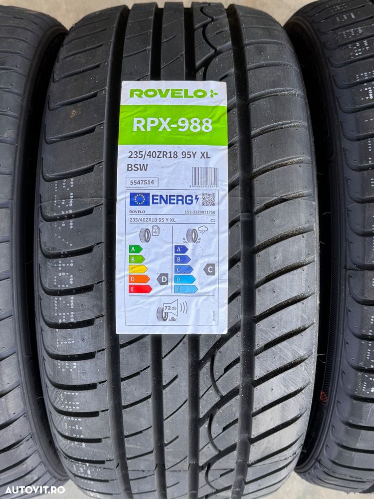 Vând anvelope 235/40/18 Rovelo de vară noi - 3