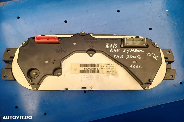 Ceasuri bord 8200366641 Renault Symbol 1 [facelift] [2002 - 2006] Sed - 2