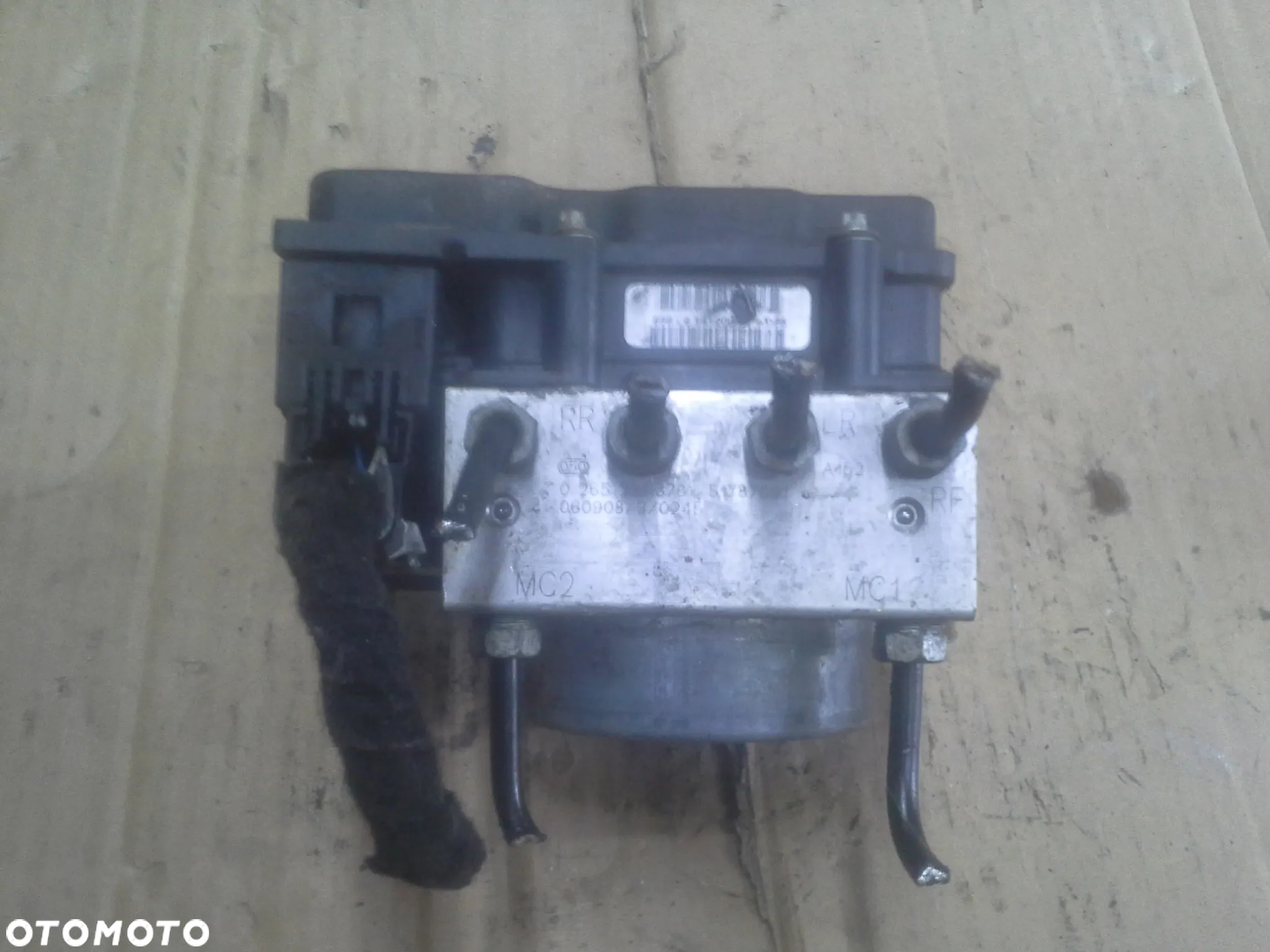 Opel Corsa D pompa abs 0265800422  0265231878 plus wtyczka z wiązką - 2
