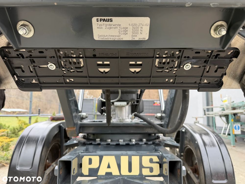 Paus Easy 18 WH-M Drabina Winda Dekarska mobilna aluminiowa TRANSPORTER DEKARSKO-BUDOWLANY w pełni Hydrauliczny 18 metrów. Obrotowy do okoła. 2018rok. Jak Nówka z salonu. praktycznie zerowy przebieg! Serwisy w Dekra do Końca. Sprowadzona z Komuny Norweskiej. Wielka Okazja. Sterowanie Hydrauliczne. Nowy model wózek jeździ od dołu dodatkowe ramię. Pojazd przyczepa lekka - 32