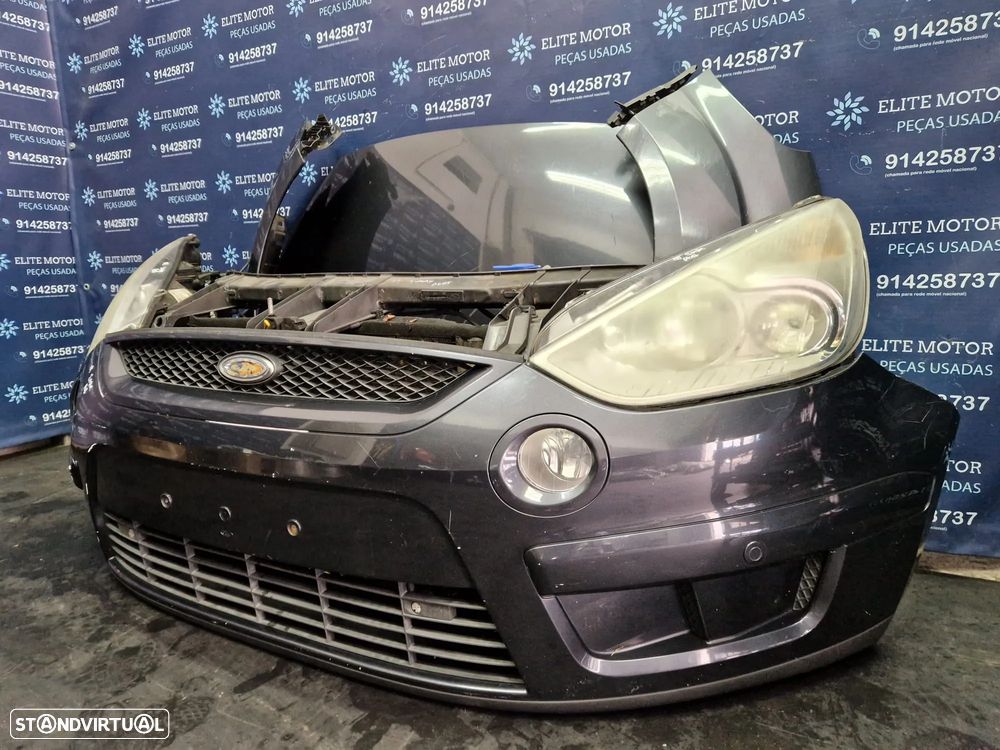 Frente completa usada FORD S-MAX 2.0 TDCI capot parachoques oticas guardalamas - 4