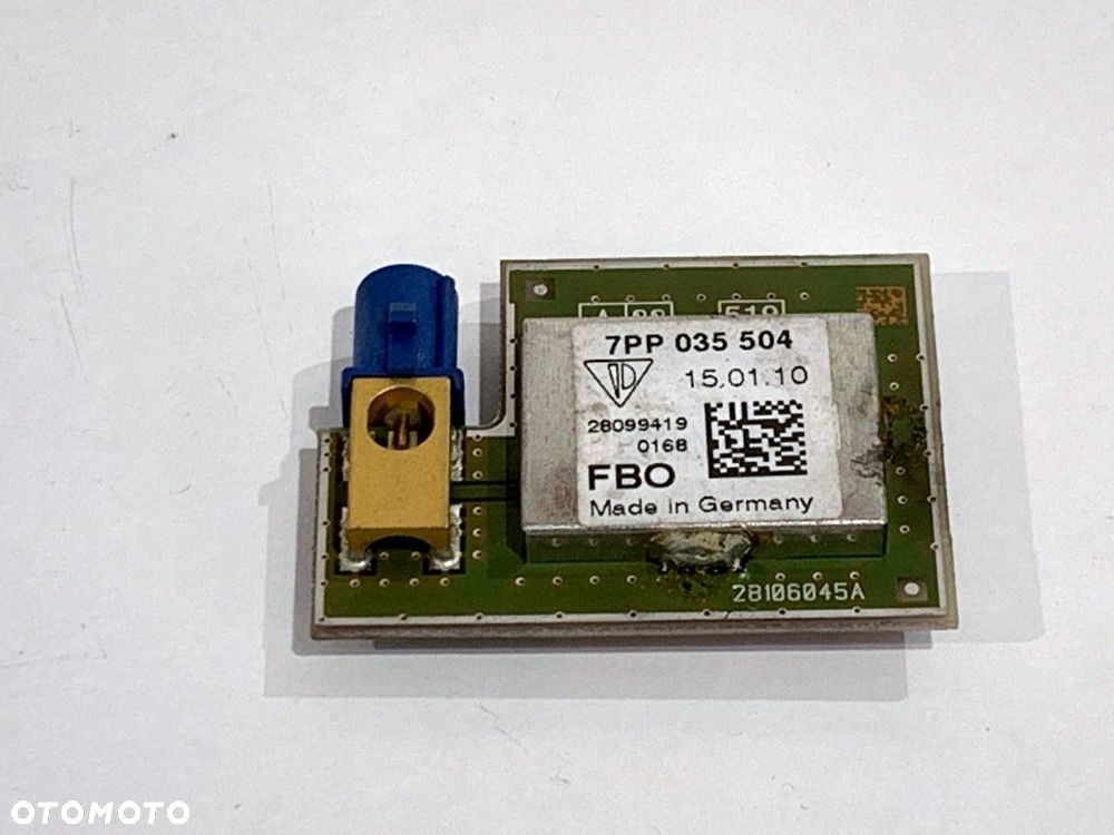 ANTENA GPS  PORSCHE PANAMERA (970) 2009 - 2017 4.8 4S 294 kW [400 KM] benzyna 2009 - 2013 7PP035504 - 1