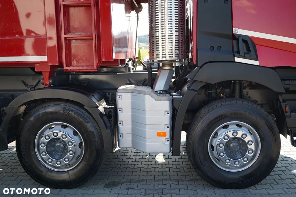 Renault C 430 / 8x4 / WYWROTKA  DWUSTRONNA - 6M / HYDROBURTA / KLAPODRZWI / OPONY 100% / SPROWADZONY - 22