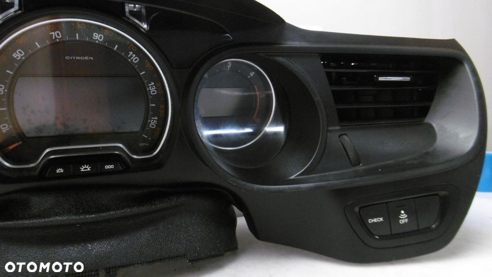 LICZNIK ZEGARY OBUDOWA CITROEN C5 III 9665560680 - 5