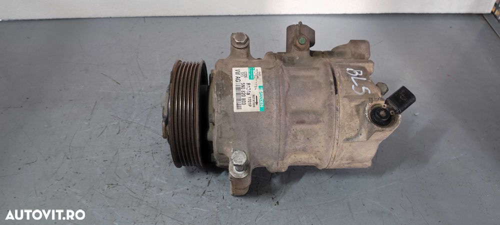 Compresor clima volkswagen vw passat B6 break BLS cod 5N0820803 - 6