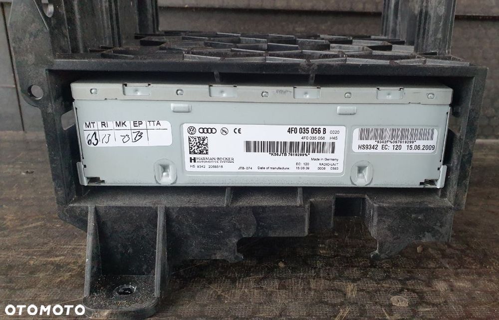 TUNER MODUŁ RADIA 4F0035056B AUDI A4 B8 - 1