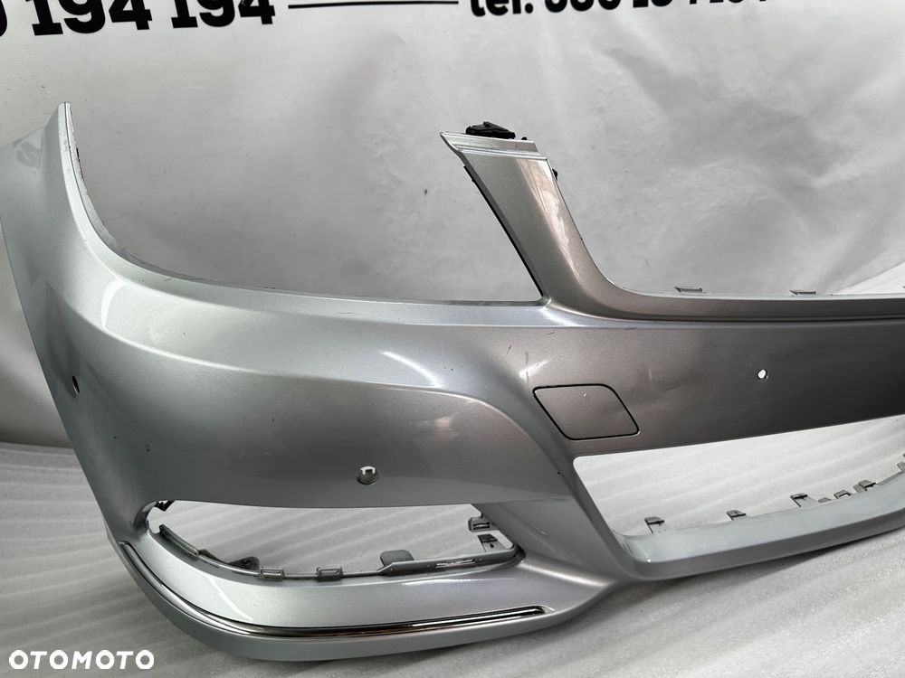 MERCEDES W204 LIFT ZDERZAK PRZEDNI PRZÓD NA 6xPDC, KOLOR SREBRNY, NR AUKCJI NZ53 - 3