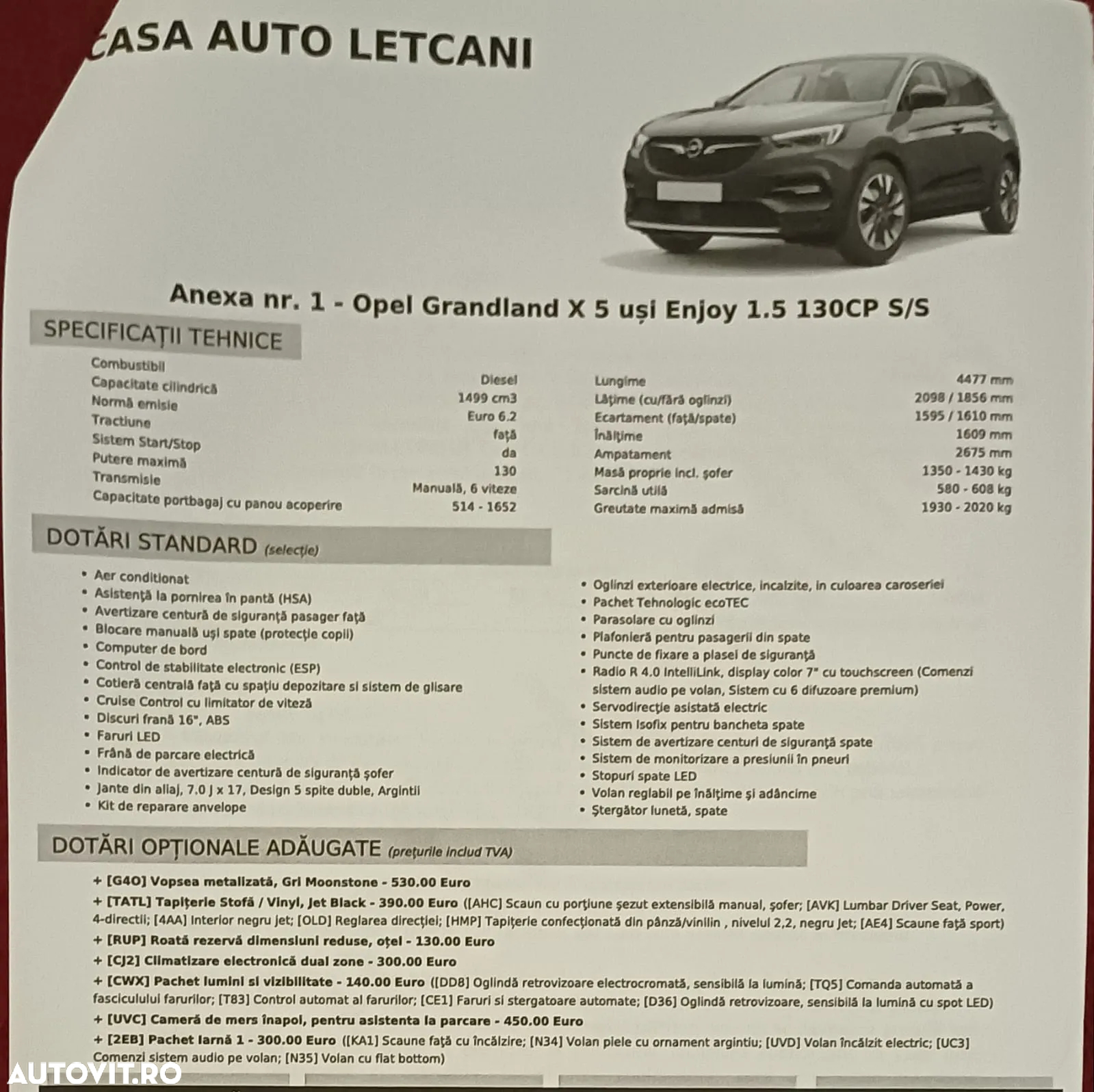 Opel Grandland X 1.5 ecoTEC START/STOP Enjoy - 15